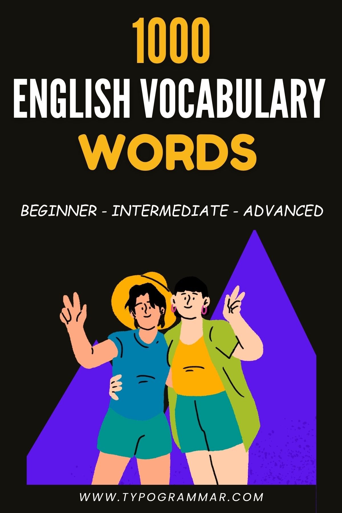 Cover of Progressive English Vocabulary Upgrade, a 1,000-word English vocabulary book from beginner to advanced